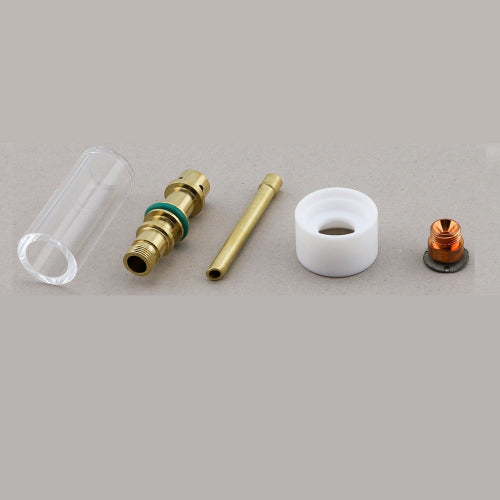 WeldingCity® 5-pcs Pyrex Glass Cup Accessory Kit (Standard Configuration) for TIG Welding Torch 17, 18 and 26 Series