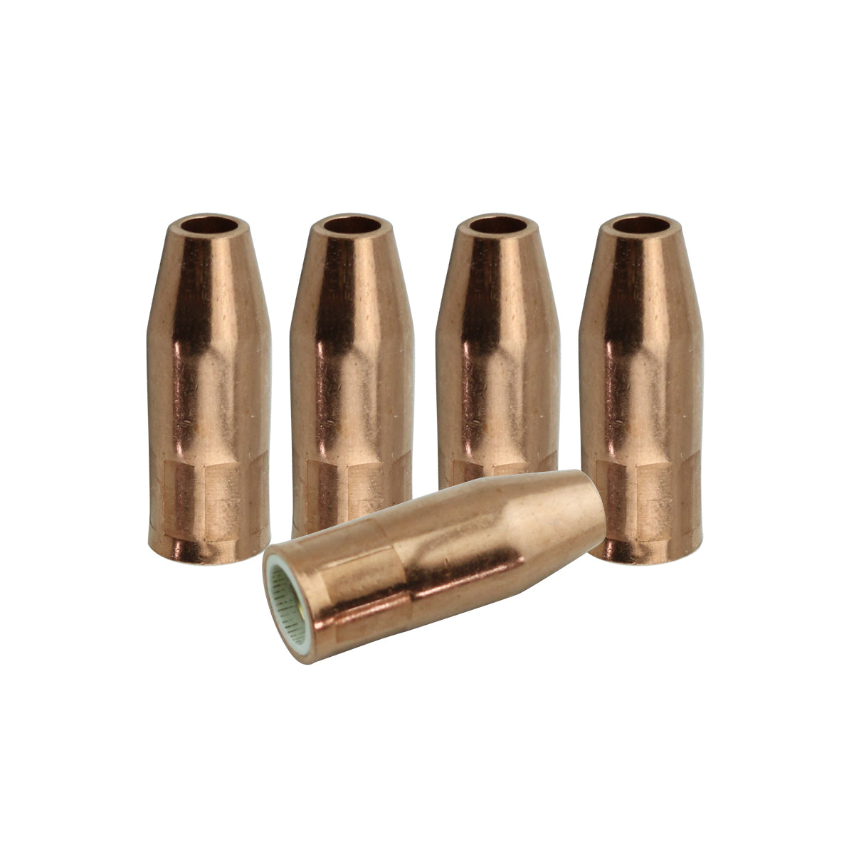 WeldingCity® 21-series Gas Nozzle (1/8" Tip Recessed) for Tweco® Lincoln® MIG Welding Gun 100A - 180A