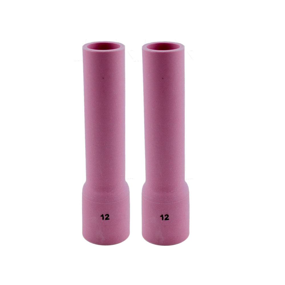 2-pk 53N87XXL #12 Extra Extra Long Large Gas Lens Ceramic Cup