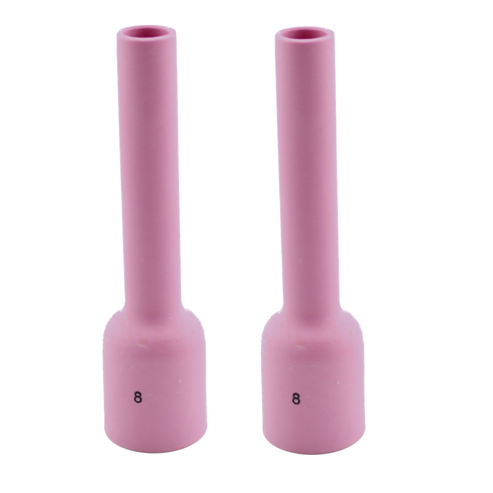 2-pk 57N74XXL #8 Extra Extra Long Large Gas Lens Ceramic Cup