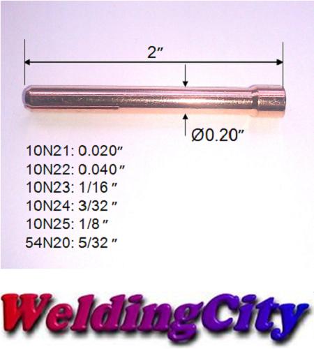WeldingCity® Collet 10N-series (Assorted Size .020"-1-8") for TIG Welding Torch 17-18-26