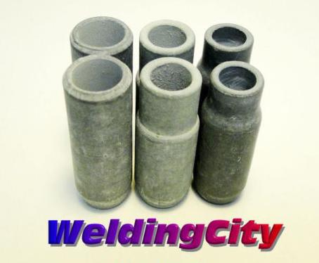 6-pcs Silicon Nitride Cups 10N46 10N47 10N48 Torch 17-18-26