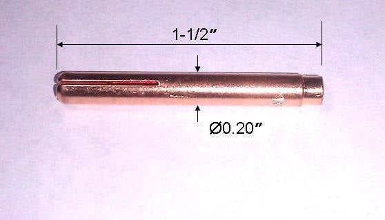 WeldingCity® Assorted Size Long Collet 13NL-series (.020"-1/8") for TIG Welding Torch 9, 20 and 25 Series