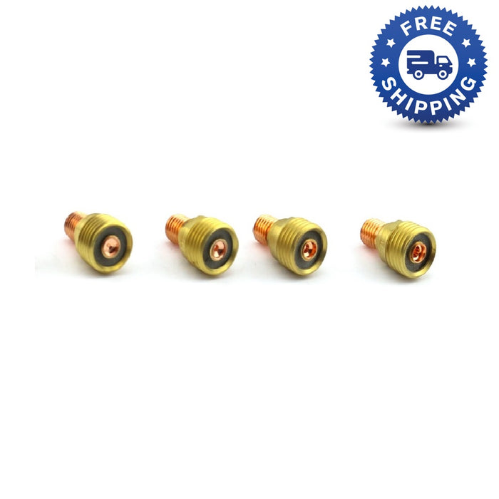 WeldingCity® Assorted Size Gas Lens Collet Body 45V-series (.040"-1/8") for TIG Welding Torch 9, 20 and 25 Series