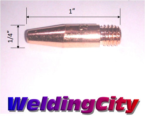 WeldingCity® 11T-series Tapered Contact Tip for Lincoln® Tweco® MIG Welding Gun