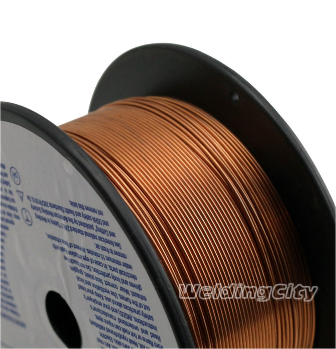 WeldingCity® 0.023" 2-lb ER70S-6 Carbon Steel MIG Welding Wire 4-in Spool