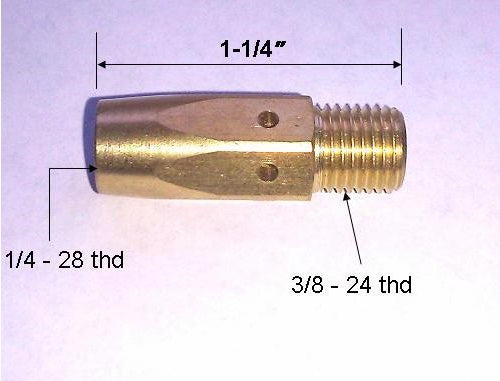 WeldingCity® 169-728 Gas Diffuser for Miller® Hobart® M-series MIG Welding Gun