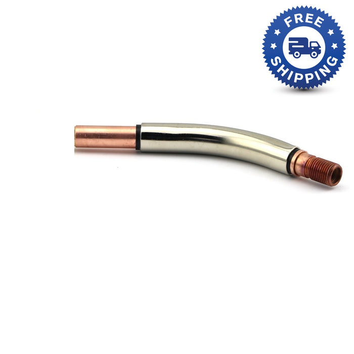 WeldingCity® 63J-45 Jacketed Swan-neck Gun Tube Conductor for Lincoln® Tweco® MIG Welding Gun 300A - 400A