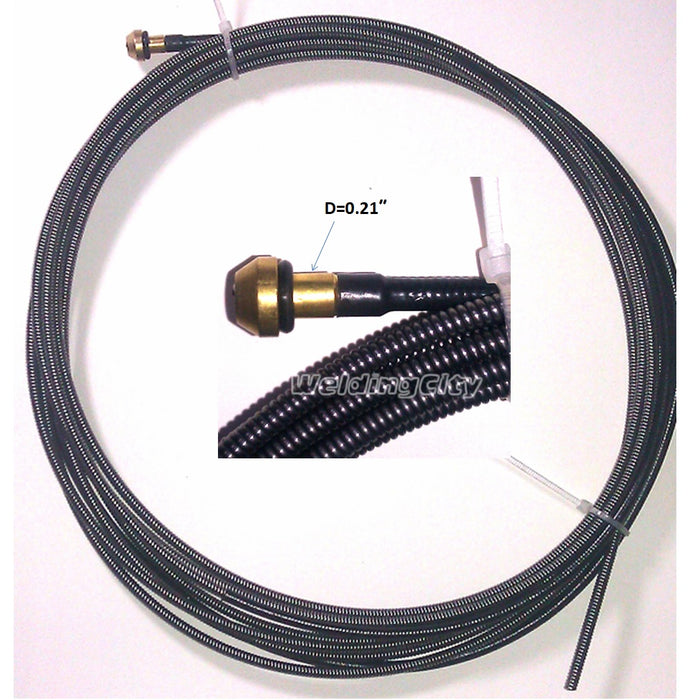 WeldingCity® 23-40-15/35-40-15/45-40-15 Wire Liner (15-ft) for Lincoln® Tweco® MIG Welding Guns 100A - 150A