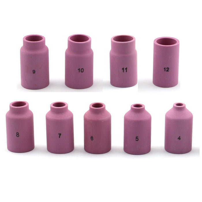 WeldingCity® Gas Lens Alumina Ceramic Cup 54N-series for TIG Welding Torch 17-18-26