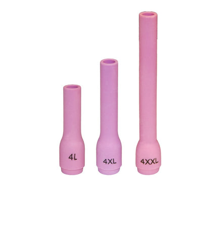 WeldingCity® Assorted Orifices and Lengths 796F-series Ceramic Cup for TIG Welding Torch 9-20-25
