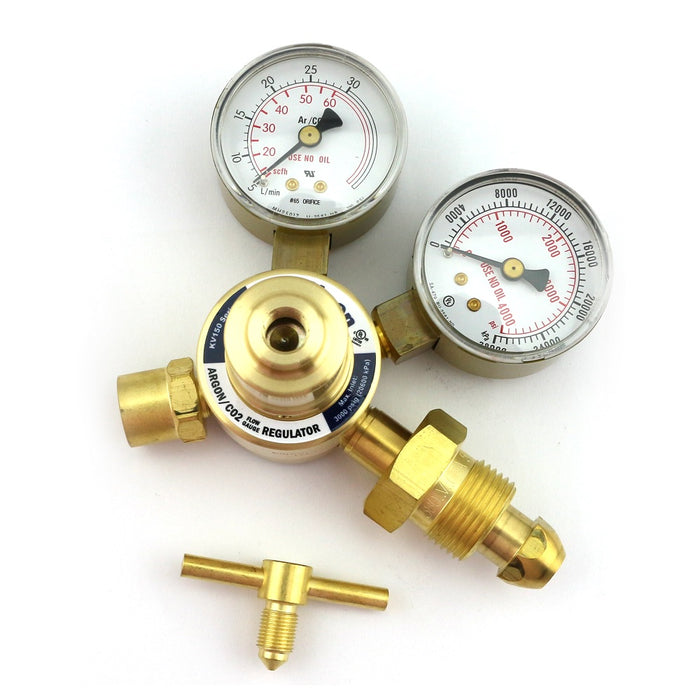 WeldingCity® Regulator Flowmeter 150 Series (UL-Listed) for Argon-CO2 Victor Style AF150-580