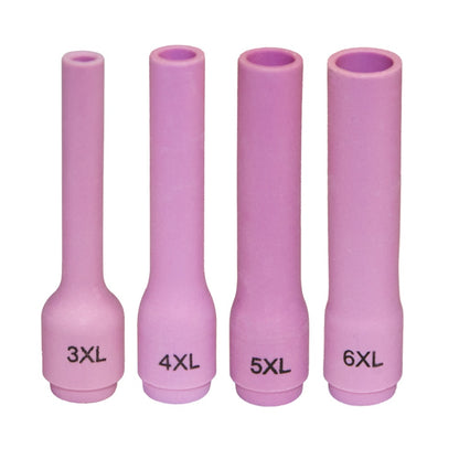 WeldingCity® Assorted Orifices and Lengths 796F-series Ceramic Cup for TIG Welding Torch 9-20-25