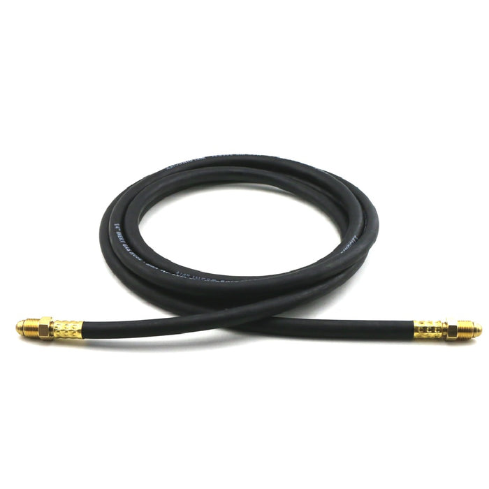 WeldingCity® 10-ft 1-4" Inert Gas Hose Rubber B-B Fitting for Welding and Other Gas Process