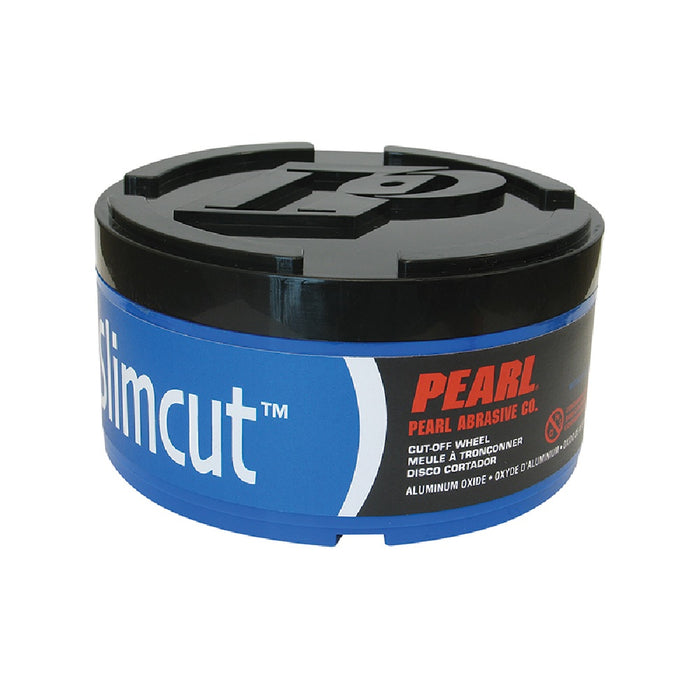 Pearl Abrasive® Slimcut™ Aluminum Oxide Cut-off Wheel DCW06A Type-27 Depressed Center 6 x .045 x 7-8"