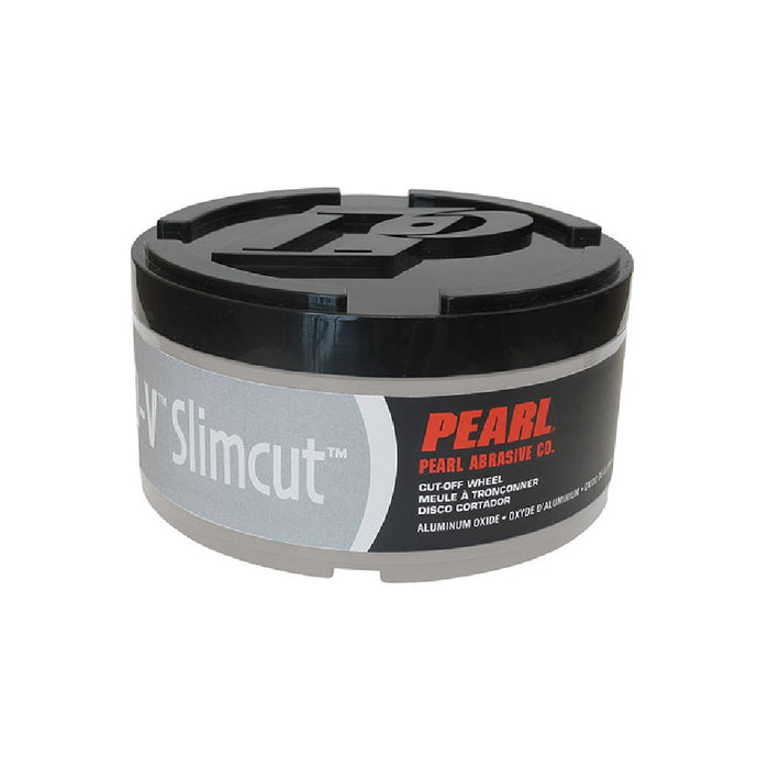 Pearl Abrasive® Slimcut™ Pro-V™ Aluminum Oxide Cut-off Wheel PVCW4532A Type-1 Size 4-1-2 x .040 x 7-8"