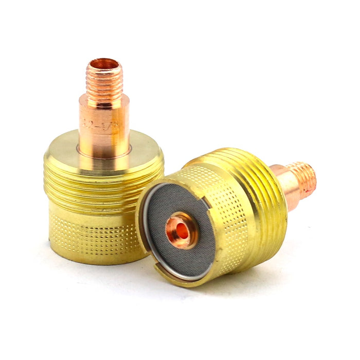 WeldingCity® Large Gas Lens Collet Body 45VS-series (4-pcs Assorted Sizes .020"-1-8") for TIG Welding Torch 9-20-25