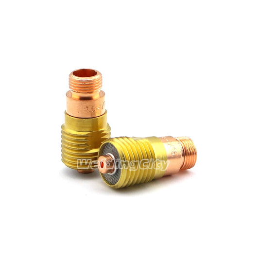 WeldingCity® Gas Lens Collet Body 4GL-series (Stubby) for TIG Welding Torch 17-18-26