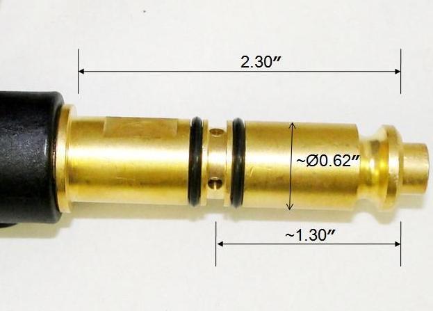 100A 10-ft Flux-Core Gasless MIG Welding Gun K530-3B Replacement for Lincoln 100L