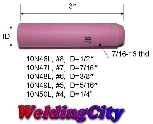 10N46L #8 Long Ceramic Cup