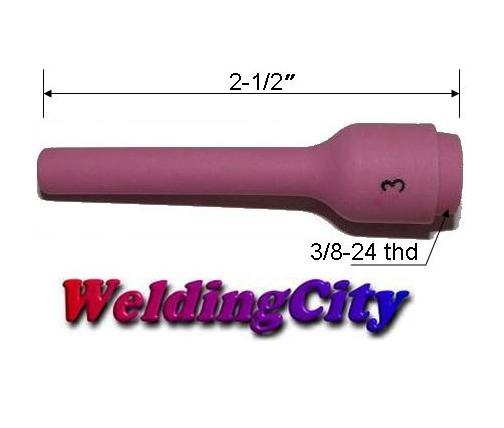 WeldingCity® Alumina Ceramic Cup 796F74-796F77 (Extra Long) for TIG Welding Torch 9-20-25