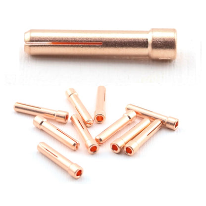 WeldingCity® Stubby Collet 4C-series (8-pcs Assorted Size .040"-1-8") for TIG Welding Torch 17-18-26