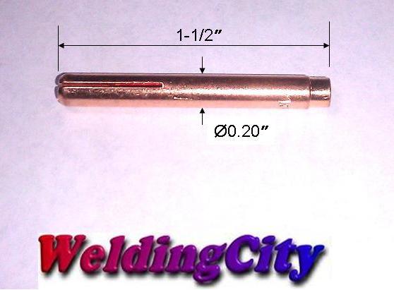 WeldingCity® Collet 13NL-series (Long) for TIG Welding Torch 9-20-25