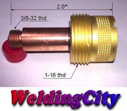 WeldingCity® Large Gas Lens Collet Body 45V-series for TIG Welding Torch 17-18-26