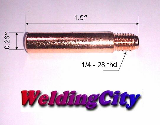 MIG Welding Gun Accessory Kit Heavy Duty Contact Tip-Nozzle-Diffuser for Lincoln Magnum 200-250 & Tweco #2