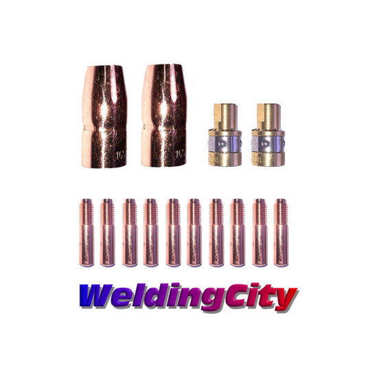 Contact Tip-Nozzle-Diffuser Accessory Kit for Miller M-100-M-150 and Hobart H-9-H-10 MIG Welding Gun