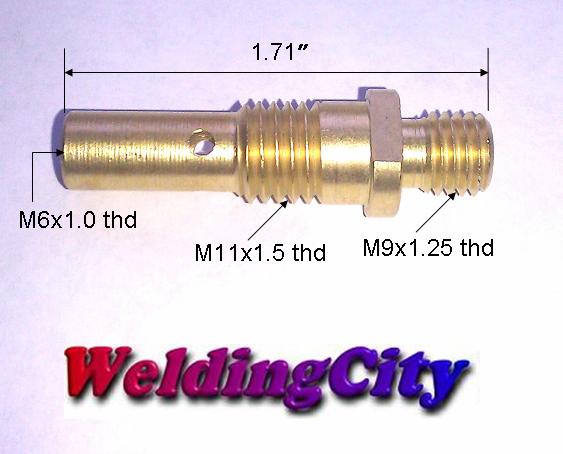 WeldingCity® MIG Welding Wire ER70S-6 11-Lb Spool and MIG Gun Accessory Kit for Lincoln® Tweco® 100A-150A
