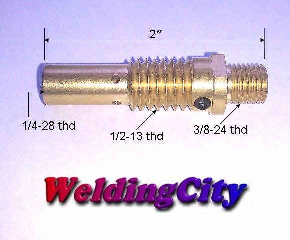 MIG Welding Wire ER70S-6 11-lb & MIG Gun Accessory Kit for Lincoln 200-250 Tweco #2