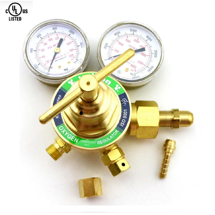 WeldingCity® UL-listed Medium Duty Oxygen Single Stage Regulator Victor® Style SR250D-540 (0781-0043)