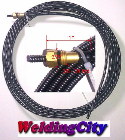 Contact Tip-Nozzle-Diffuser-Liner Accessory Kit for Miller M-100-M-150 and Hobart H-9-H-10 MIG Welding Gun