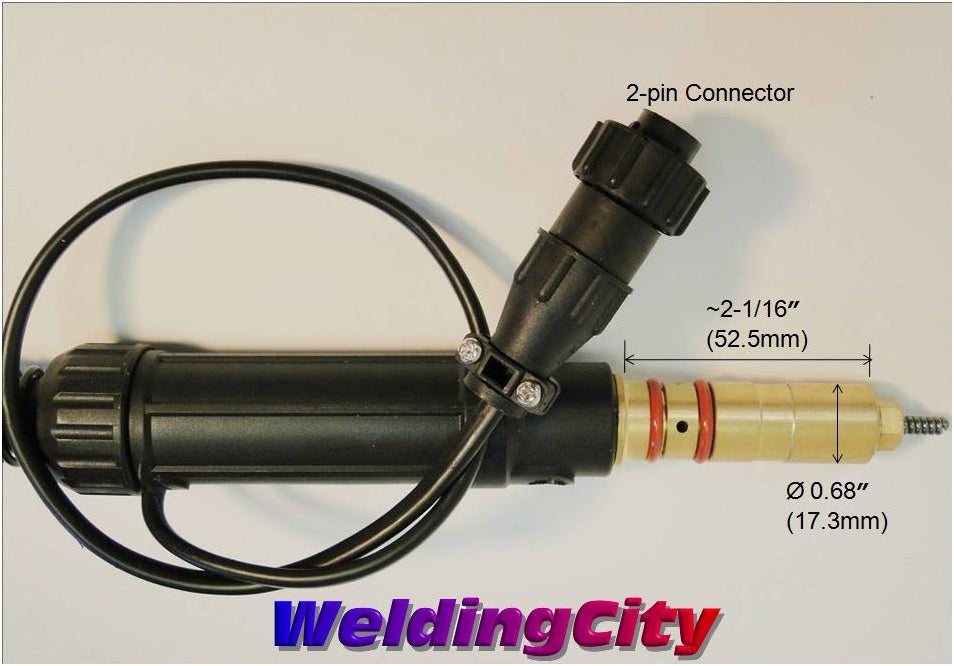 WeldingCity® 10-ft 100A MIG Welding Gun Compatible with Miller® MIGmatic® M-series M-100-M-10