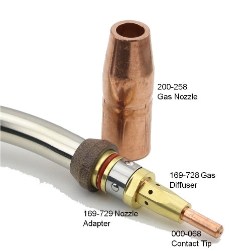150Amp 12-ft Heavy Duty MIG Welding Gun Replacement Miller M-150-M-15 (249040)
