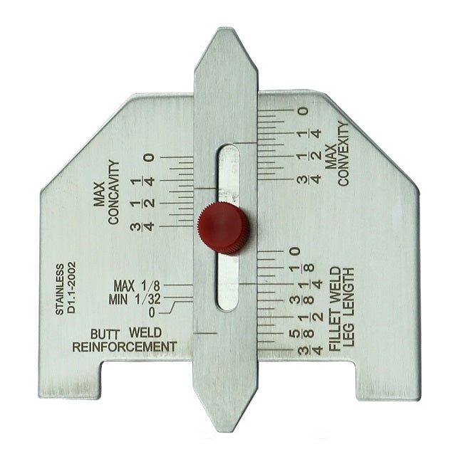 WeldingCity® Welding Gauge for Automatic Weld Size of Butt and Fillet Weld