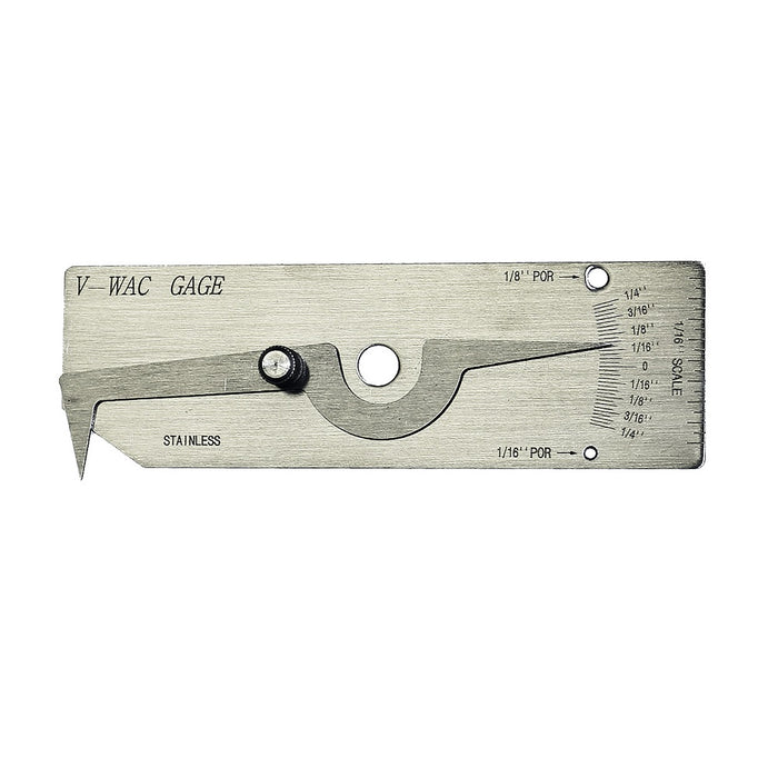 WeldingCity® V-WAC Welding Gauge (inch-mm)