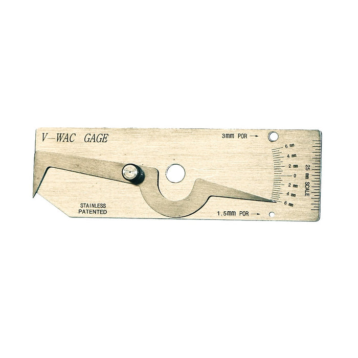 WeldingCity® V-WAC Welding Gauge (inch-mm)